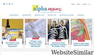 alphamom.com Screenshot