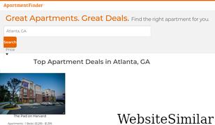 apartmentfinder.com Screenshot