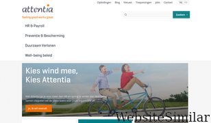 attentia.be Screenshot