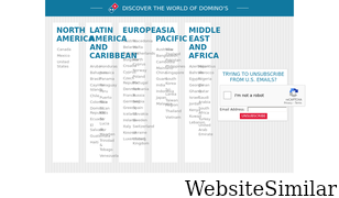 dominos.com Screenshot