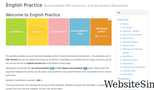 english-practice.at Screenshot
