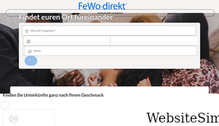 fewo-direkt.de Screenshot