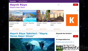 hayirliruya.com Screenshot