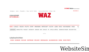 waz.de Screenshot