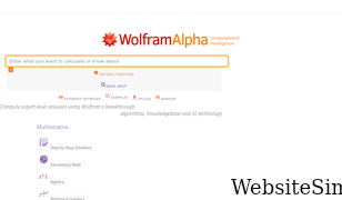 wolframalpha.com Screenshot