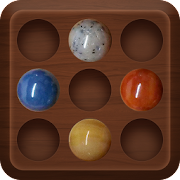 Marble Solitaire : Brainvita Peg Board Game