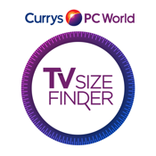 CurrysPCWorld TV Size Finder
