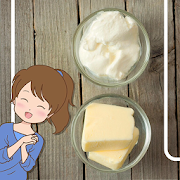 La crème et le beurre