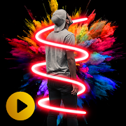 Video Editor - Drip Art, Neon