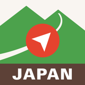 Japan Alps Hiking Map