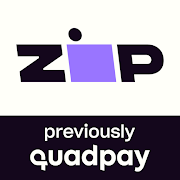 Zip previously Quadpay. Buy now, pay later in four