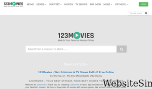 0123movies.com Screenshot