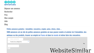 1000-annonces.com Screenshot