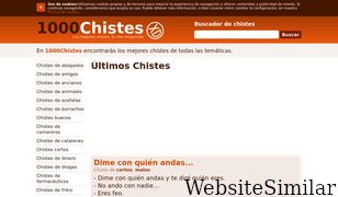 1000chistes.com Screenshot