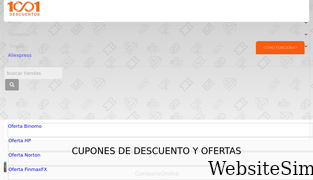 1001cuponesdedescuento.com.co Screenshot