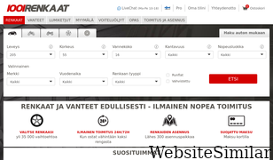 1001renkaat.com Screenshot