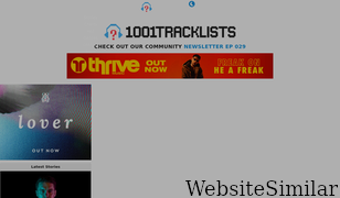 1001tracklists.com Screenshot