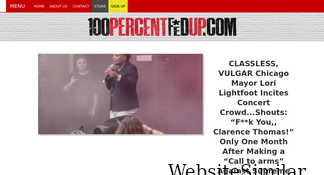100percentfedup.com Screenshot