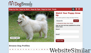 101dogbreeds.com Screenshot