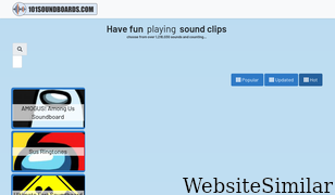 101soundboards.com Screenshot