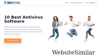 10bestantivirusproviders.com Screenshot
