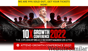 10xgrowthcon.com Screenshot