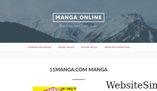 11manga.com Screenshot