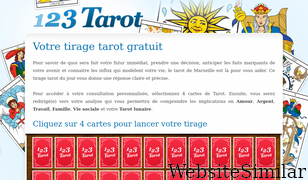 123-tarot.com Screenshot