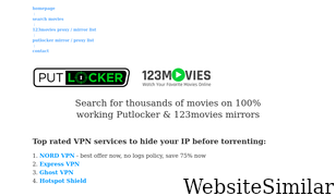 123movies-putlocker.com Screenshot