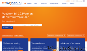 123wonen.nl Screenshot