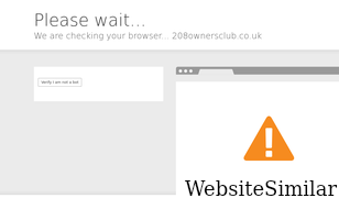 208ownersclub.co.uk Screenshot