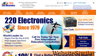 220-electronics.com Screenshot