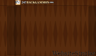 247backgammon.org Screenshot