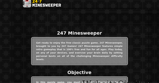 247minesweeper.com Screenshot