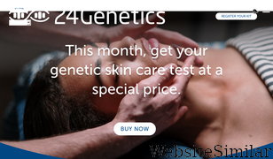 24genetics.com Screenshot