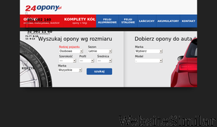 24opony.pl Screenshot
