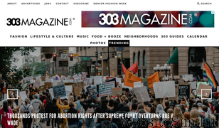 303magazine.com Screenshot