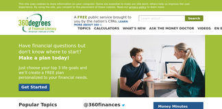 360financialliteracy.org Screenshot