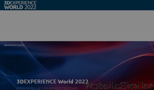 3dexperienceworld.com Screenshot