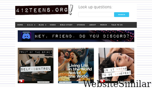 412teens.org Screenshot