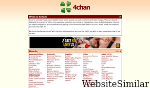 4chan.org Screenshot