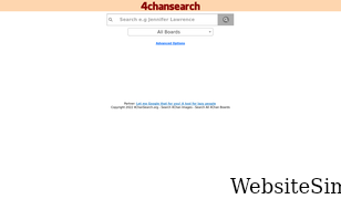 4chansearch.org Screenshot