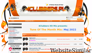 4clubbers.com.pl Screenshot
