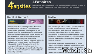 4fansites.de Screenshot