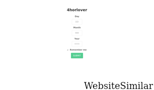4horlover.com Screenshot
