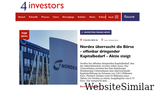 4investors.de Screenshot