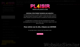 4plaisir.com Screenshot