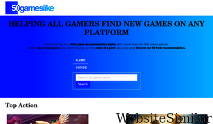 50gameslike.com Screenshot