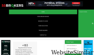 55brokers.com Screenshot
