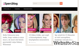 5percblog.hu Screenshot